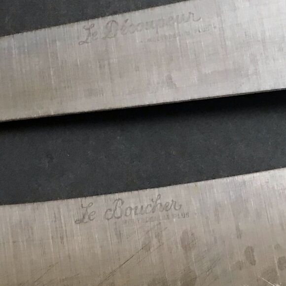 VTG  Imperial La Coutellerie Molybdenum Butcher Cutting Knives Duraplex Handle - Picture 15 of 16